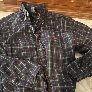 Polo by Ralph Lauren Men's Multicolor Plaid Shirt